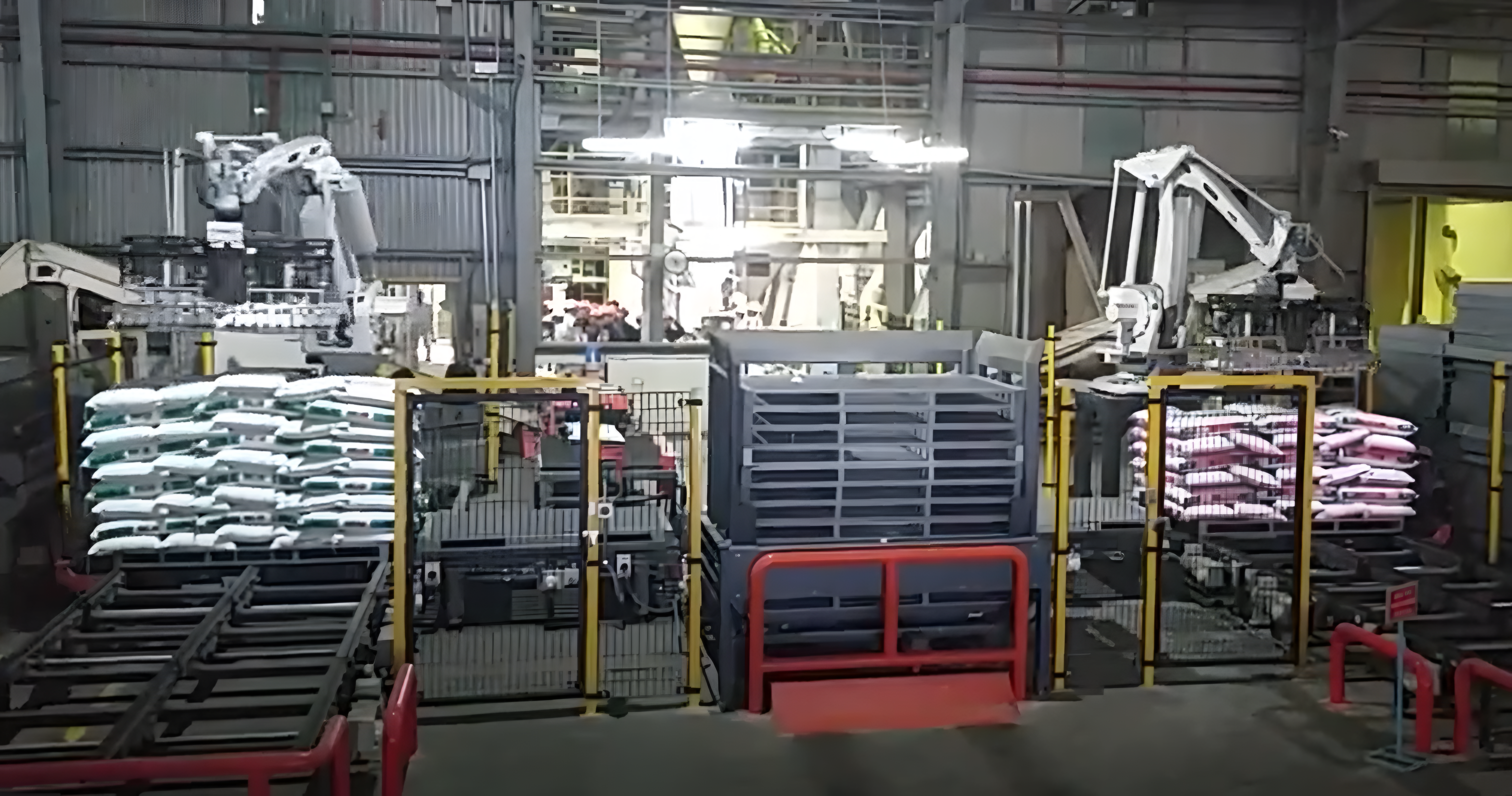 Hệ thống xếp bao thức ăn chăn nuôi Cargill